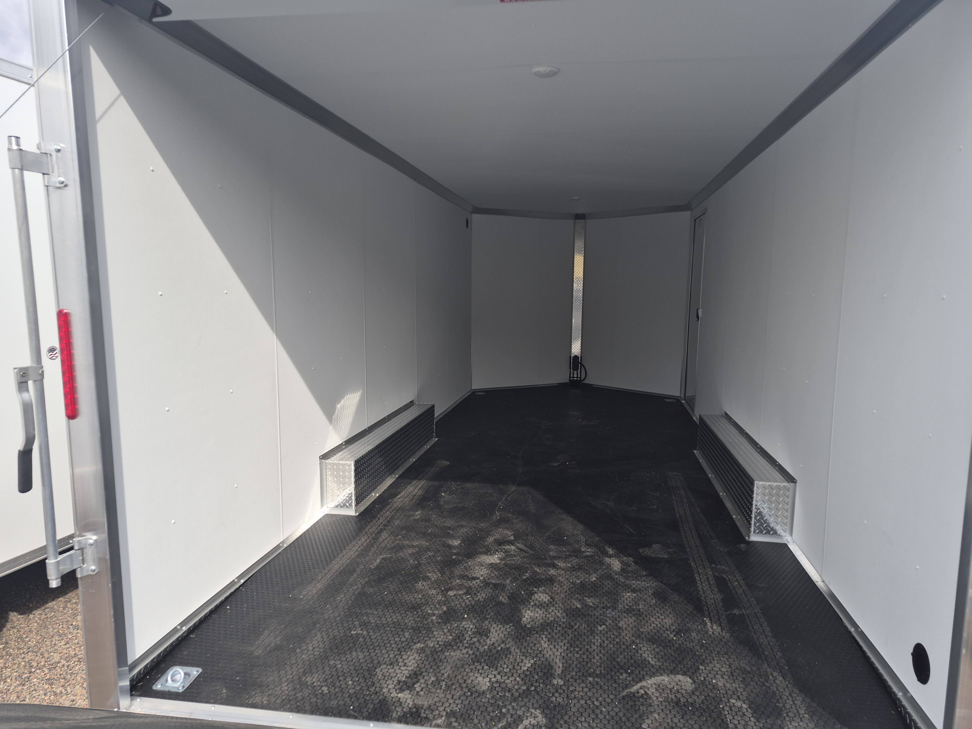 Alcom 20x8.5 All Aluminum, NXT Car Hauler, 7K GVWR, 78" Side Door, Ramp Door - Stock #ALC252 - Image 4 of 4
