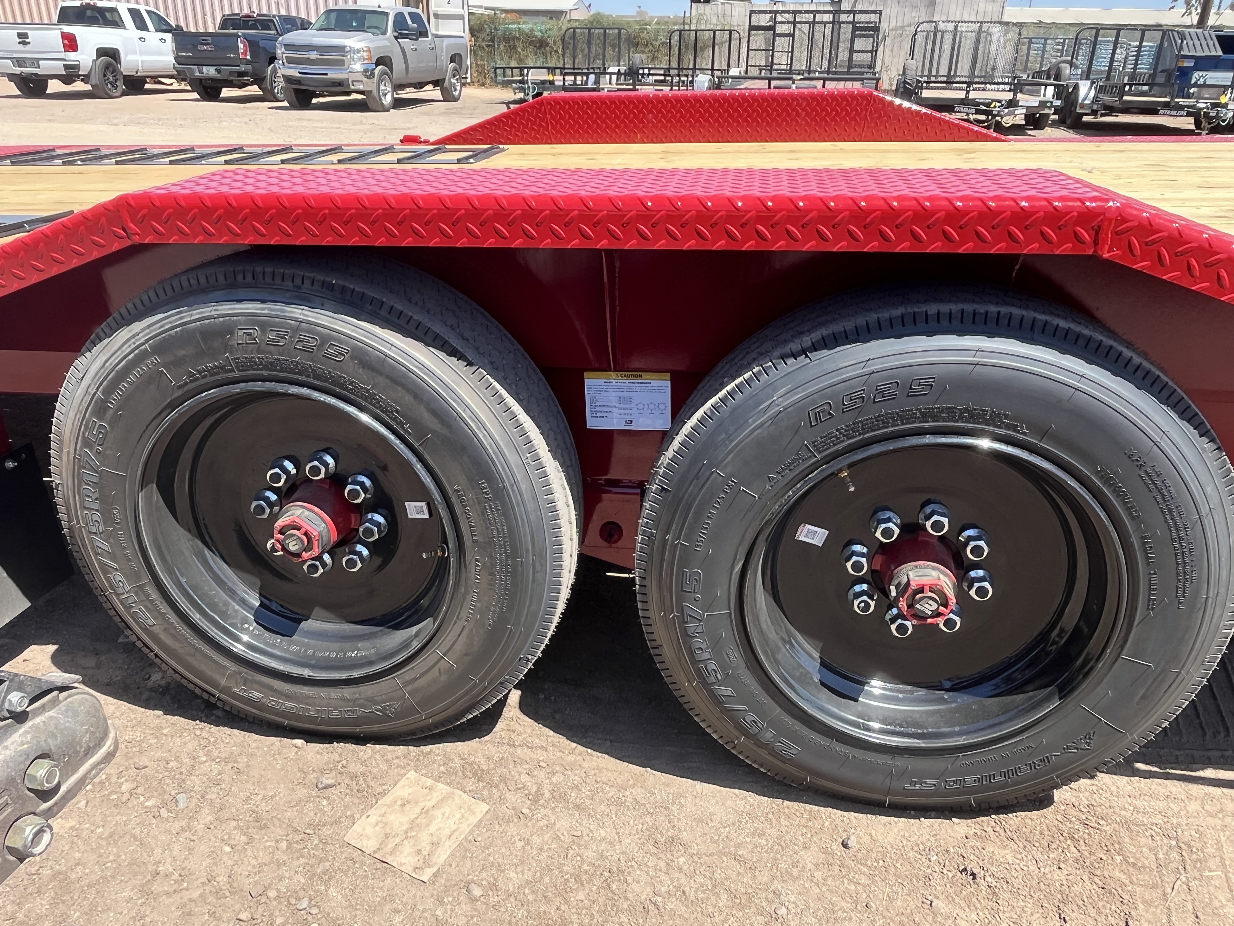 Midsota 24x8.5 (18'+6') Tilt Bed Wide Body, Drive Over Fender, 17,600 GVWR, 80" Steel Toolbox - Stock #MI009 - Image 5 of 10