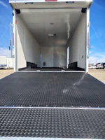 Compass 20x8.5 Jasper SE Car Hauler, 10K GVWR, Ramp Door, A/C, White Wall / Ceiling, RTP Floor Stock #CMP2758 - Thumbnail 8