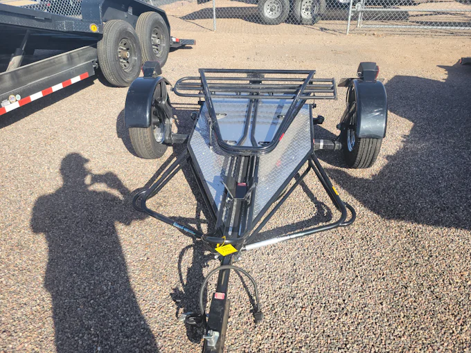 Kendon 9.3'x72" Single Ride-Up Motorcycle Trailer (SRL)
