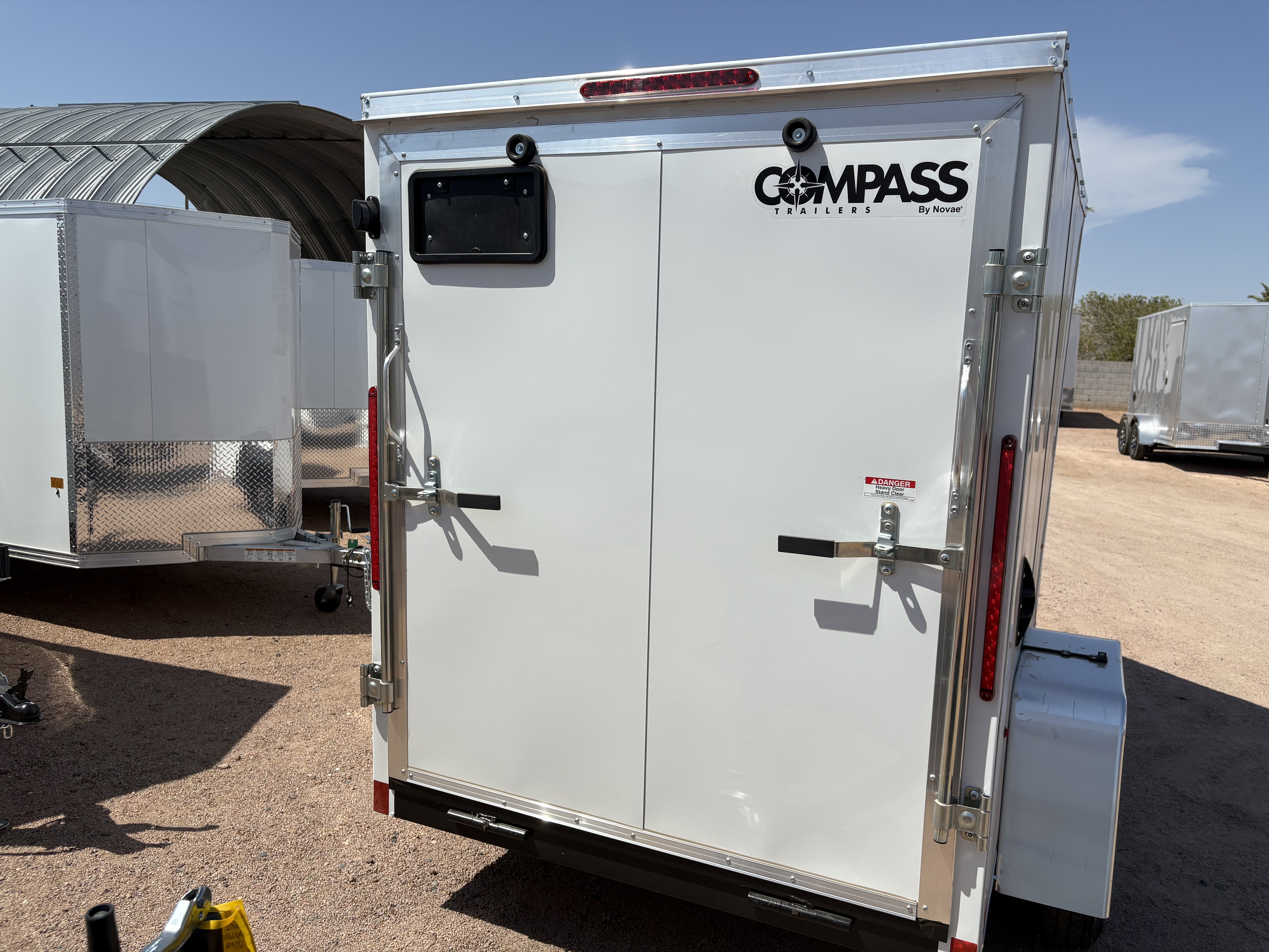 Compass 08x5 Jasper SE, 3K GVWR, Ramp Door - Stock #CMP2544 - Image 4 of 5
