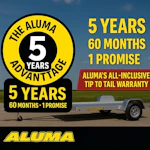 Aluma 16x82 All Aluminum, 7K GVWR, Tandem Axle (8216ESA-TA-EL-R-RTD) Stock #ALU262 - Thumbnail 2
