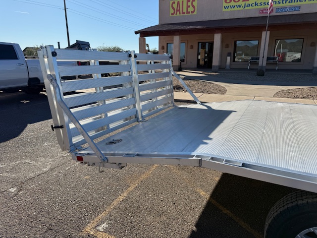 Aluma 20'x102" Aluminum Flatbed Trailer w/ Bi-Fold Tailgate (1020H)