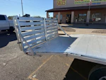Aluma 20x102 All Aluminum, 10K GVWR, Tandem Axle Deckover, W/ Bi-Fold Tailgate (1020H-TA-BT-DT-RR-RTD) Stock #ALU419-SM - Thumbnail 8