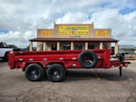 Norstar 14x83 Ironbull Tandem Axle Dump, 15K GVWR, 24" Sides Stock #NST1385 - Thumbnail 1