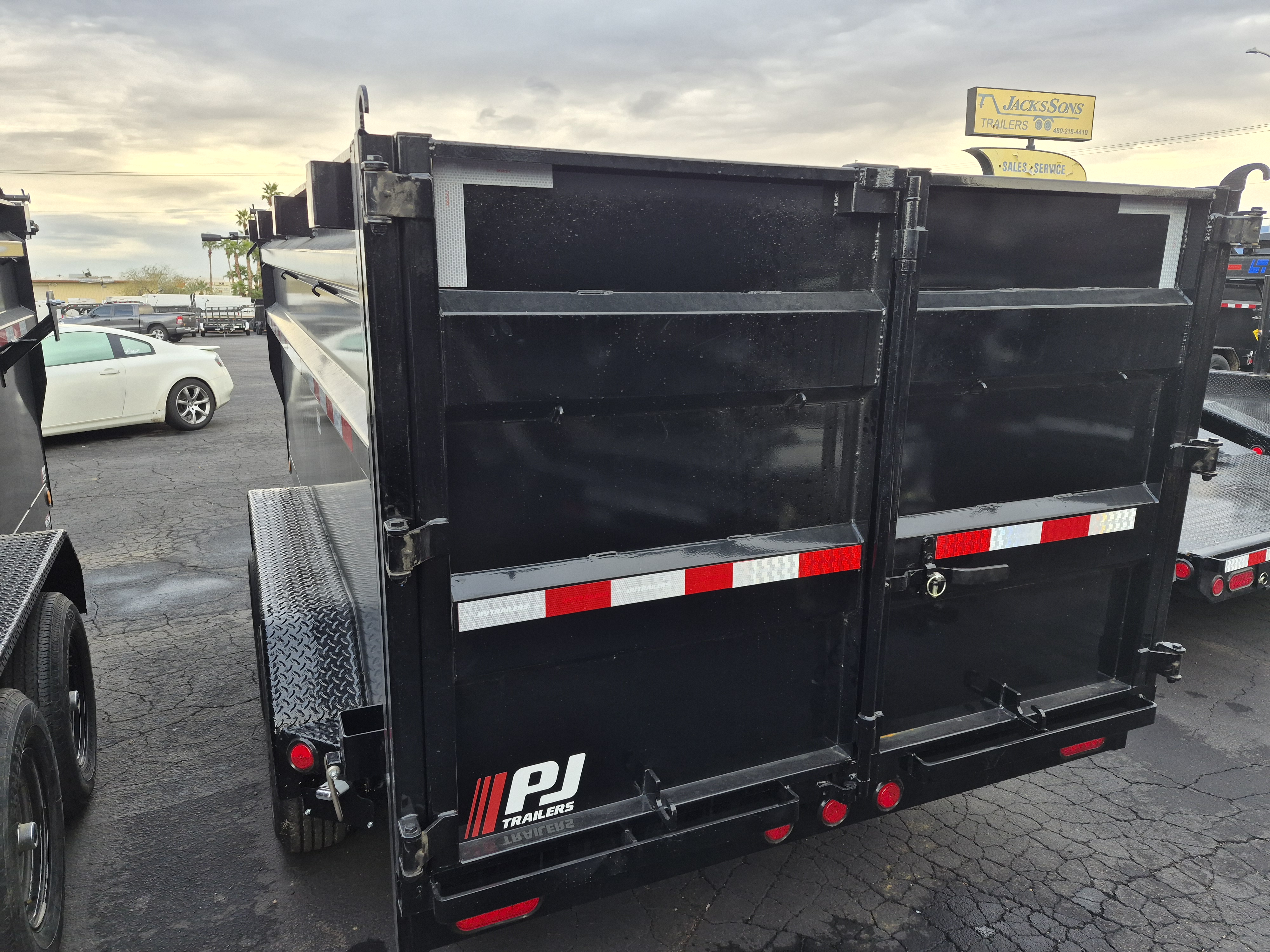 P.J. Trailers 12x72 Tandem Axle, 10K GVWR, Dump, 48" Sides - Stock #PJD1647 - Image 6 of 6