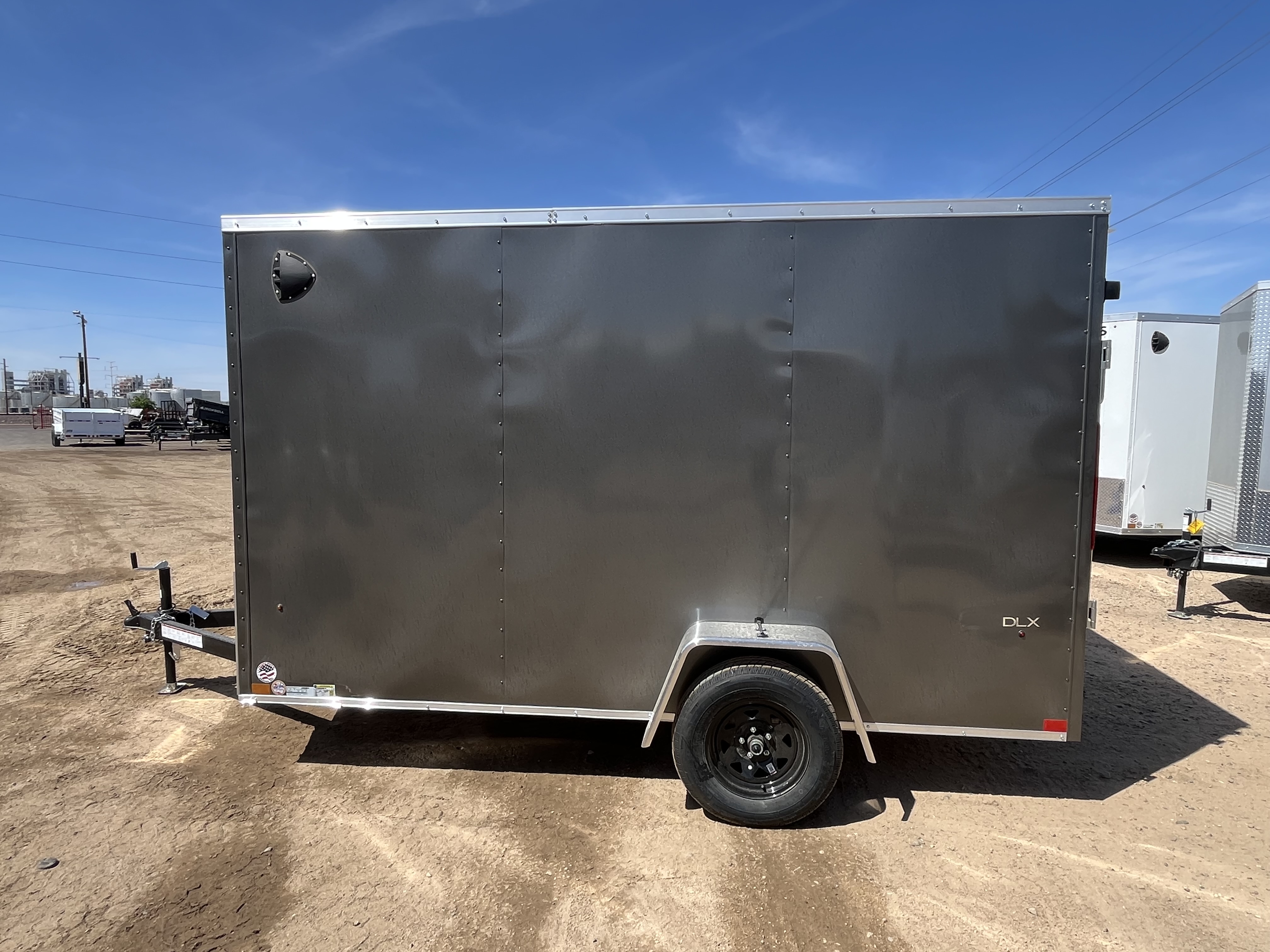 Compass 12x6 Indigo DLX, 3K GVWR, Ramp Door - Stock #CMP2808 - Image 9 of 9