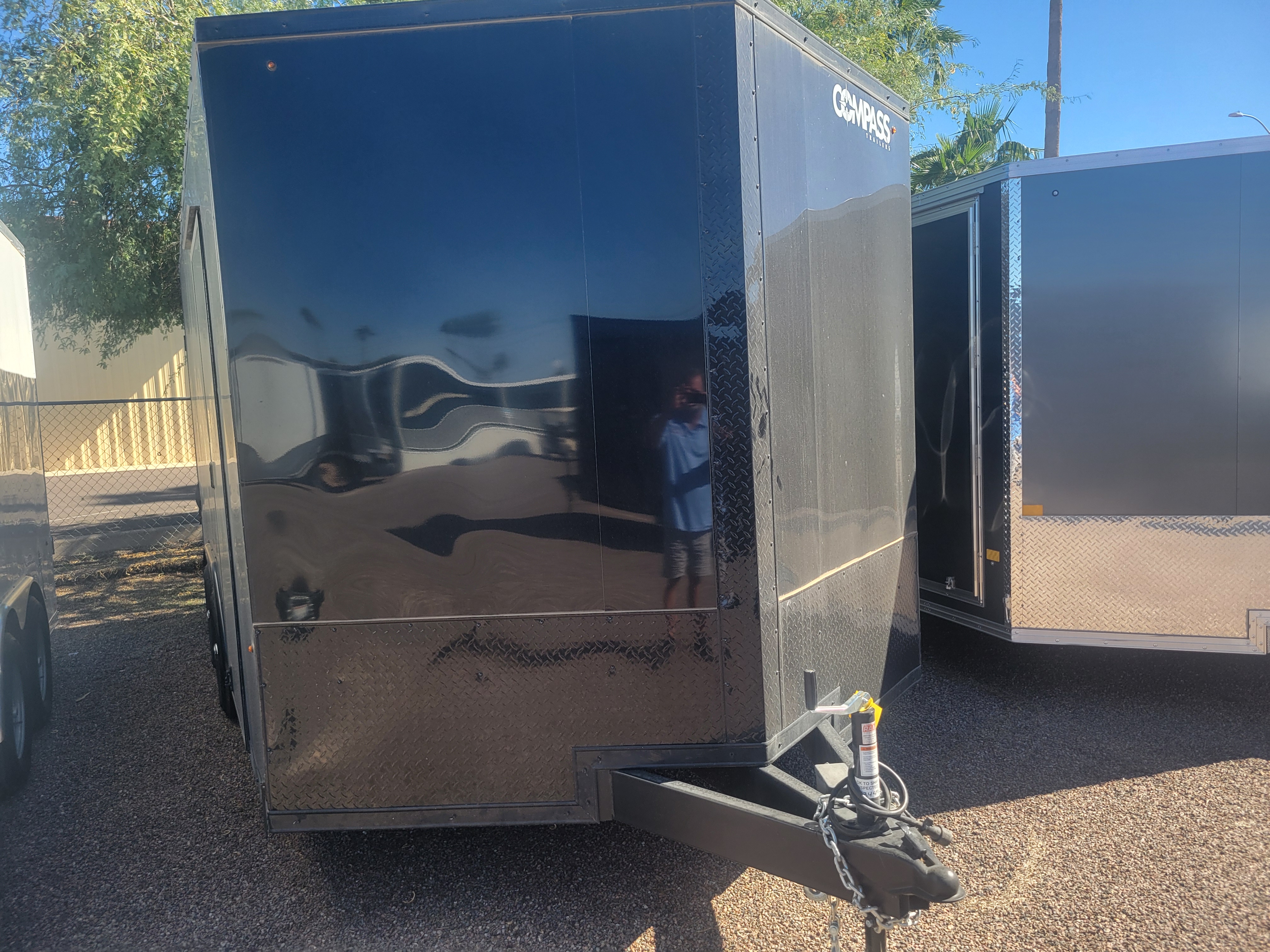 Compass 16x8.5 Jasper SE Car Hauler, 10K GVWR, Ramp Door - Stock #CMP2655 - Image 1 of 5
