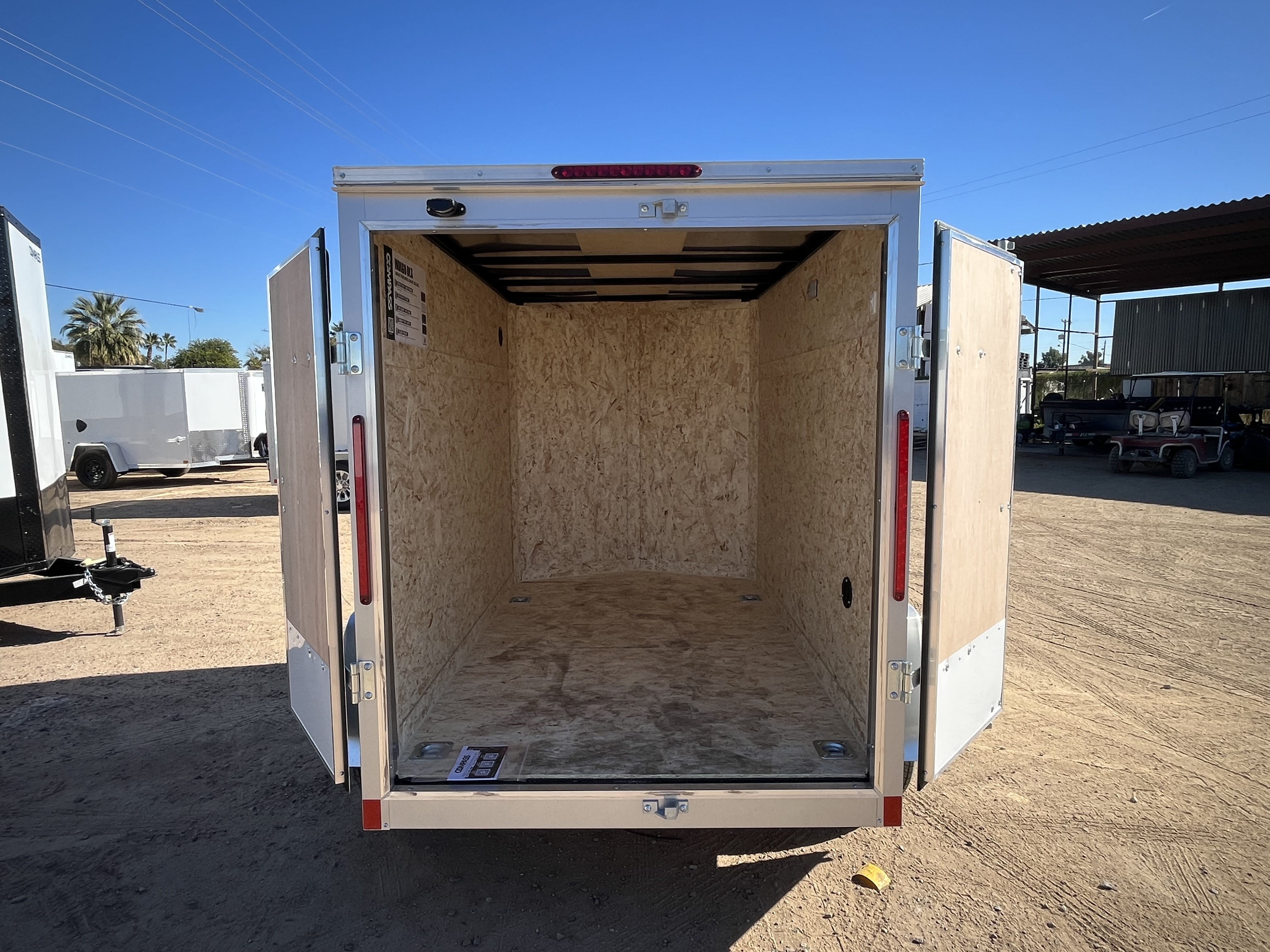 Compass 08x5 Indigo DLX, 3K GVWR, Ramp Door - Stock #CMP2730 - Image 9 of 10