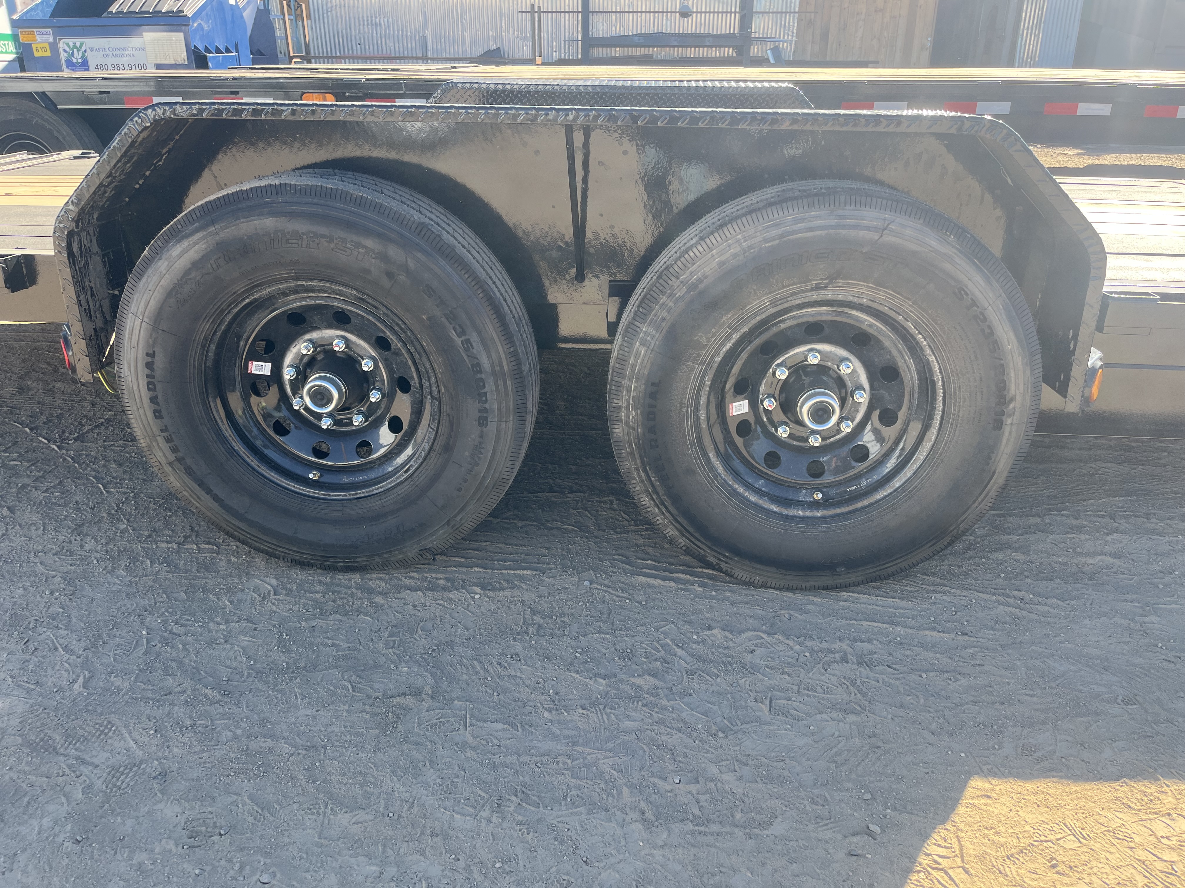 P.J. Trailers 24x83x6" Channel, Equipment Tilt, 14K GVWR, 14PLY, Blackwood Deck - Stock #PPJ10979 - Image 3 of 9