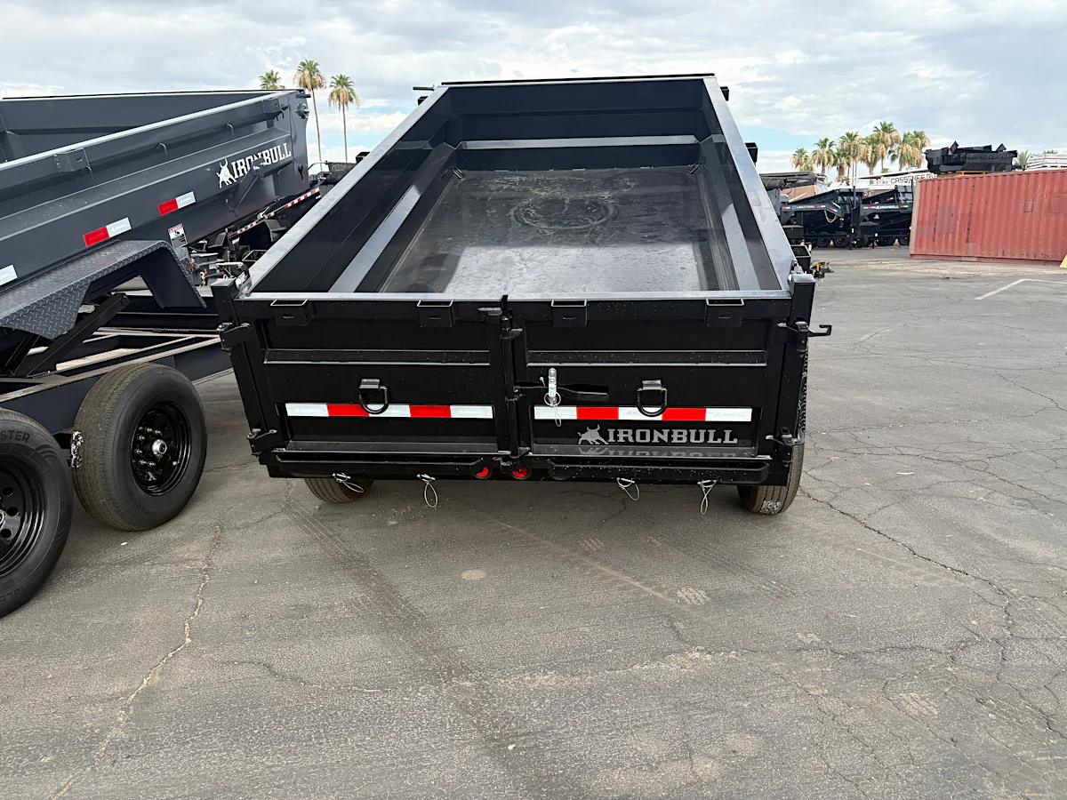 Norstar 12x72 IronBull Tandem Axle Dump, 15K GVWR, 24" Sides, Solar Charger - Stock #NST1491 - Image 4 of 5 Norstar 12x72 IronBull Tandem Axle Dump, 15K GVWR, 24" Sides, Solar Charger - Stock #NST1491 - Image 4 of 5