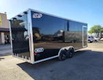 Alcom 20x8.5 All Aluminum XLT-P Car Hauler, Limited Model, 10K GVWR, Ramp Door Stock #ALC265 - Thumbnail 2