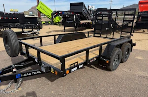 Load Trail 12x72 Tandem Axle, 7K GVWR, Utility (4" Channel Frame)