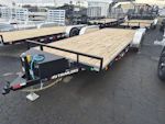 P.J. Trailers 20x83x4" Channel Tandem Axle, 7K GVWR, Carhauler Stock #PPJ11026 - Thumbnail 1