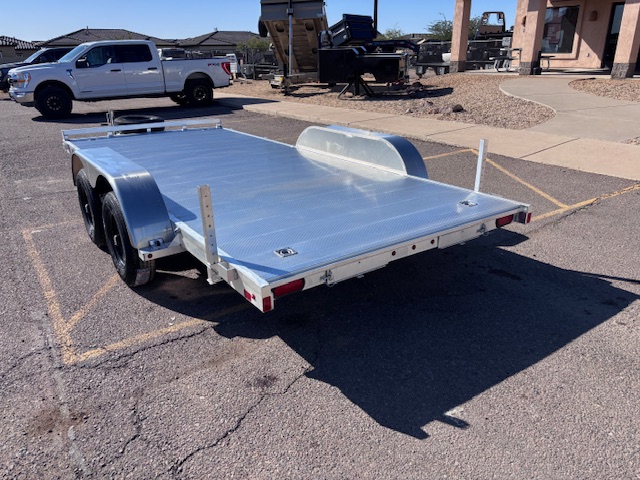 Aluma 16x82 All Aluminum, 7K GVWR, Tandem Axle (8216ESA-TA-EL-R-RTD) - Stock #ALU277 - Image 2 of 4