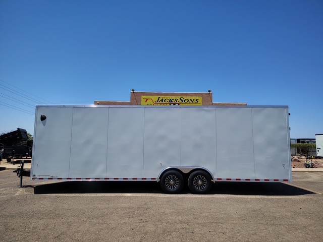 Compass 28x8.5 Jasper SE Car Hauler, 14K GVWR, Ramp Door - Stock #CMP2549 - Image 1 of 8