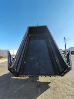 Norstar 16x83 IronBull Gooseneck Dump, Tandem Axle, 22K GVWR, 36" Sides, Telescopic Cylinder, Hydraulic Jacks, 18 Ply Tires Stock #NST1514 - Thumbnail 2