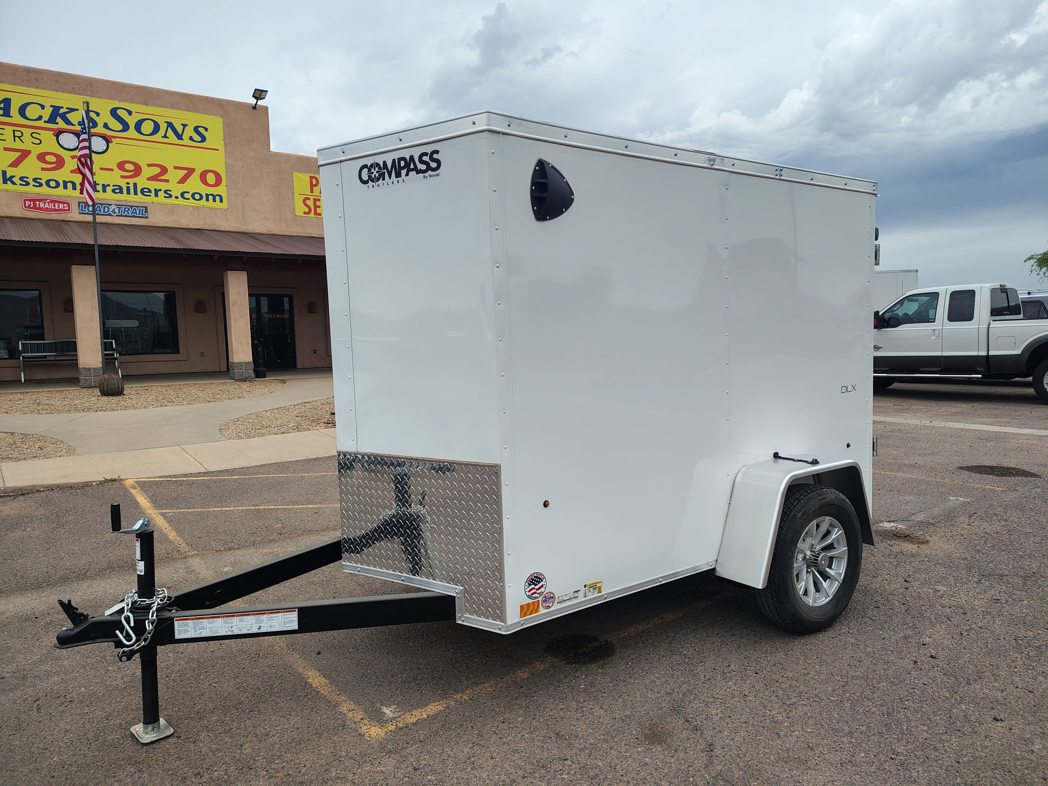 Compass 08x5 Indigo DLX, 3K GVWR, Ramp Door - Stock #CMP2817 - Image 1 of 7
