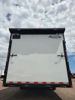Formula Trailers 28x8.5 Conquest SE Flat Top Sloped V-Nose Enclosed Car Hauler, 10K GVWR, Ramp Door Stock #CMP2917 - Thumbnail 2