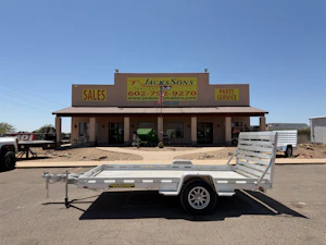 Aluma 12'x80" Aluminum Utility Trailer w/ Tailgate (8012S)