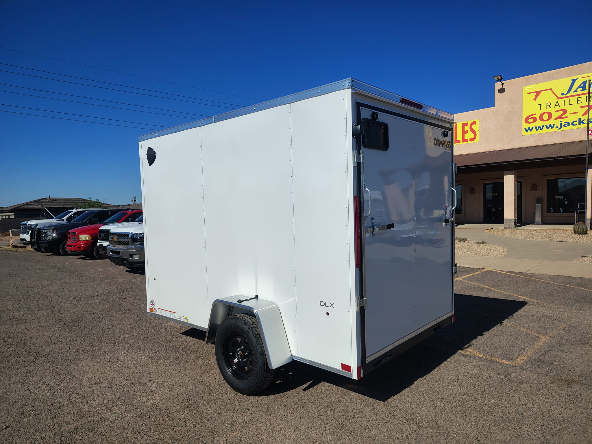 Compass 10x6 Indigo DLX, 3K GVWR, Ramp Door - Stock #CMP2889 - Image 6 of 7