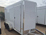 Alcom 12x6 All Aluminum XLT-P Enclosed, 7K GVWR, 72" Side Door, Ramp Door Stock #ALC250 - Thumbnail 2