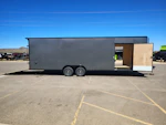Formula Trailers 28x8.5 Conquest SE Flat Top Sloped V-Nose Enclosed Car Hauler, 10K GVWR, Ramp Door Stock #CMP2906 - Thumbnail 11