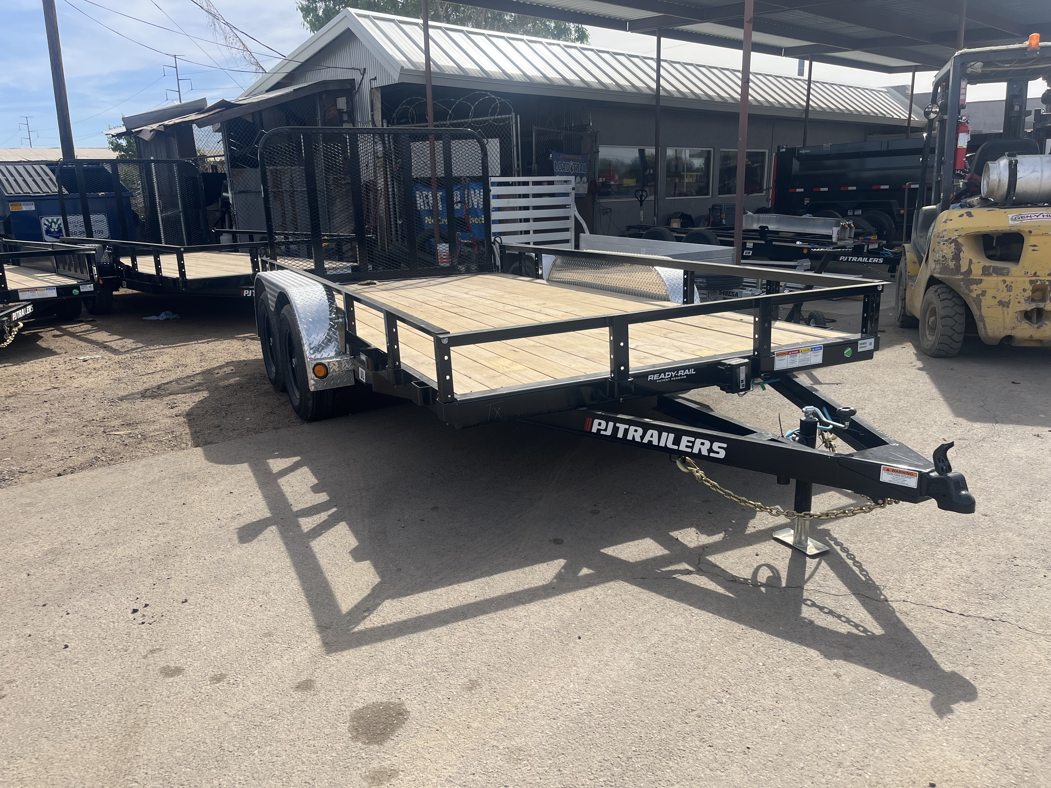 P.J. Trailers 14x83 Tandem Axle, 7K GVWR, Channel Utility - Stock #PPJ11092 - Image 1 of 7