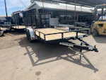 P.J. Trailers 14x83 Tandem Axle, 7K GVWR, Channel Utility Stock #PPJ11092 - Thumbnail 1