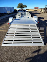 Aluma MC210 Motorcycle Trailer, 3K GVWR, Single Axle (MC210S-R-RTD) Stock #ALU303 - Thumbnail 5
