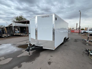 Compass 18x8.5 Indigo DLX, 7K GVWR, Ramp Door