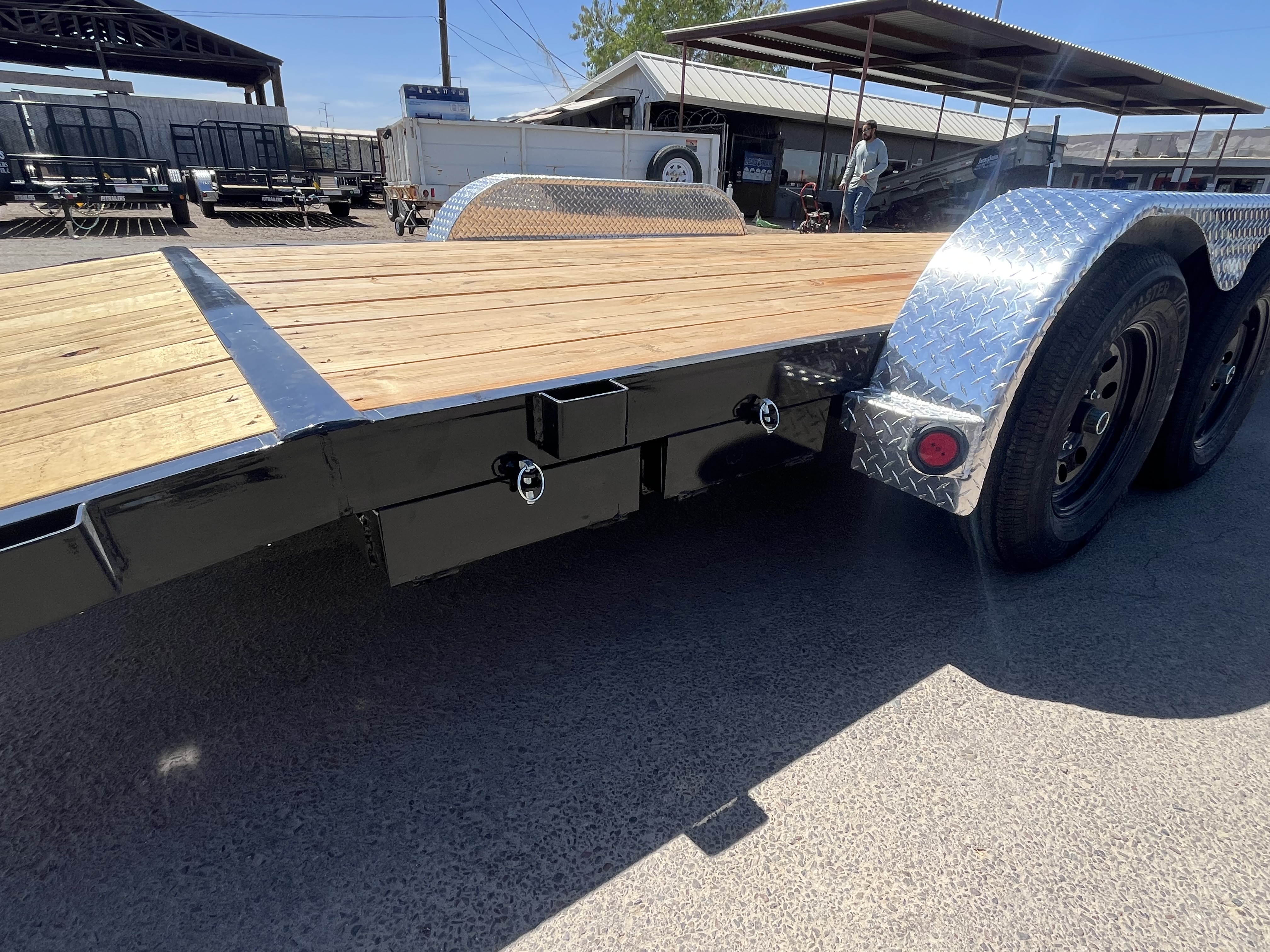 P.J. Trailers 20x83 Tandem Axle, 7K GVWR, Channel Car Hauler - Stock #PPJ11149 - Image 4 of 9