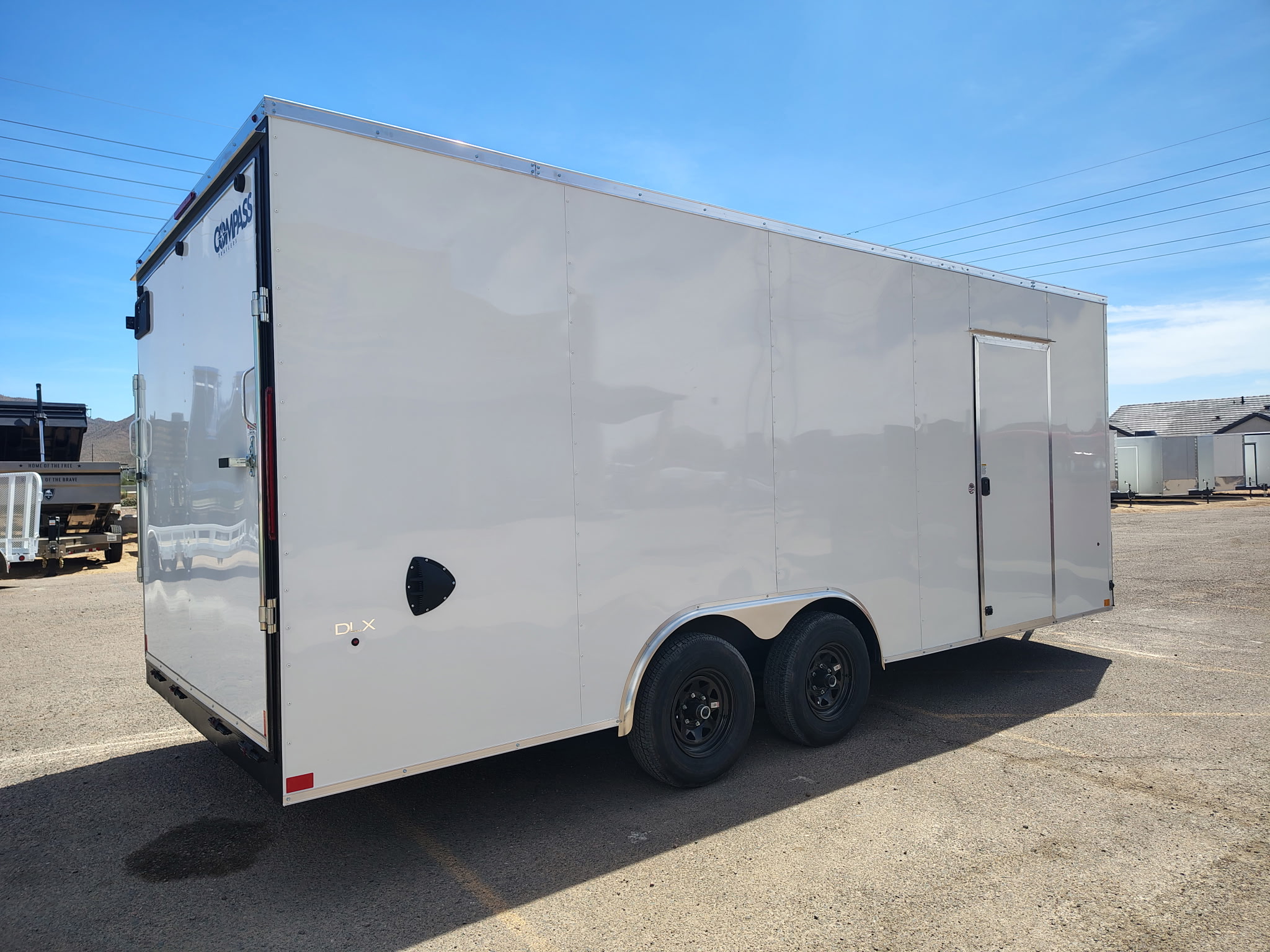 Compass 20x8.5 Indigo DLX, 10K GVWR, Ramp Door - Stock #CMP2847 - Image 3 of 6