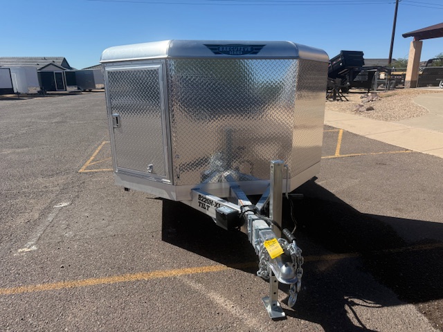 Aluma 20x82 All Aluminum, 10K GVWR, Tandem Axle, XL Tilt w/ Cargo Box (8220H-XL-TILT-TA-EL-RTD) - Stock #ALU338 - Image 9 of 10