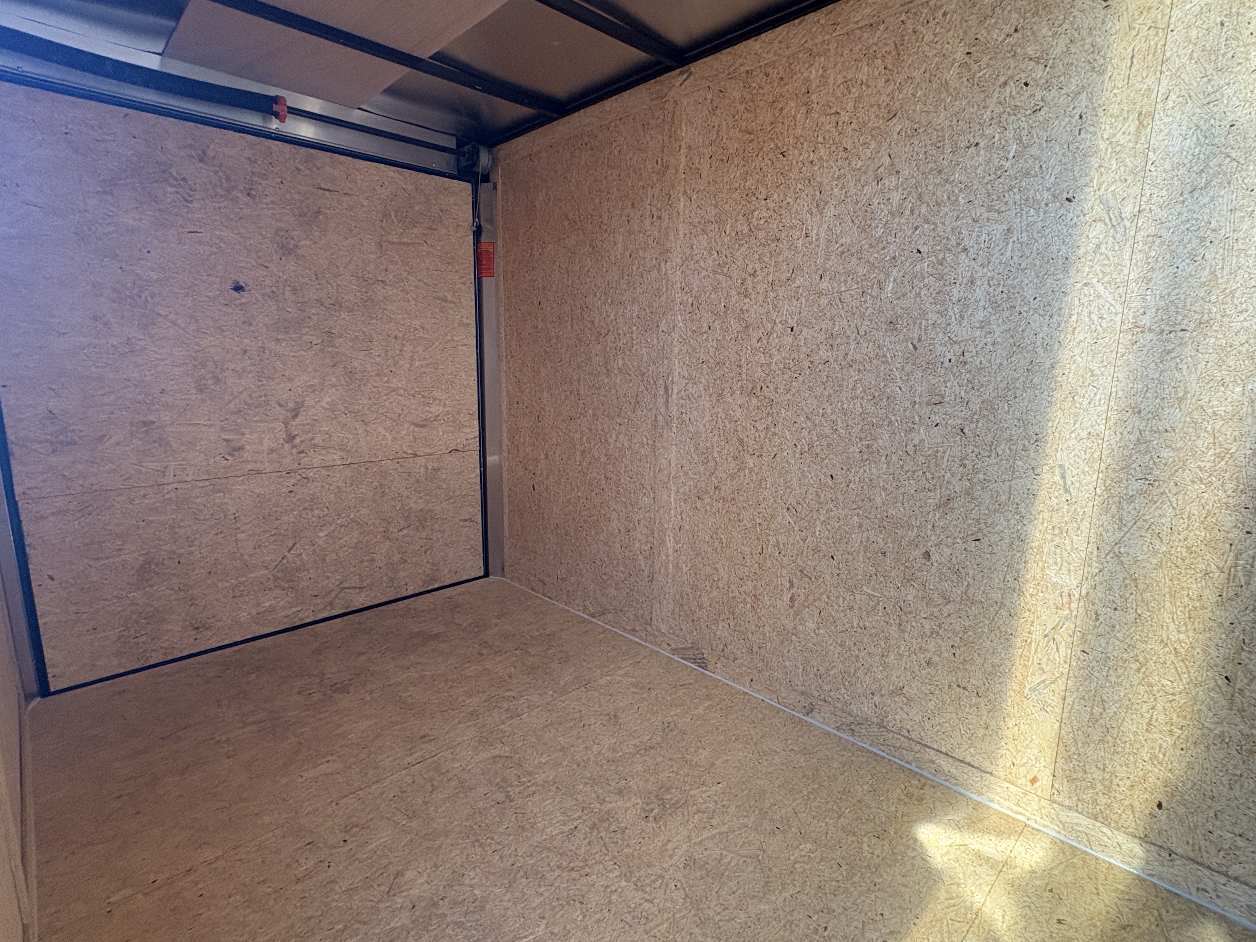 Compass 6'x12' Enclosed Cargo Trailer w/ Rear Ramp Door