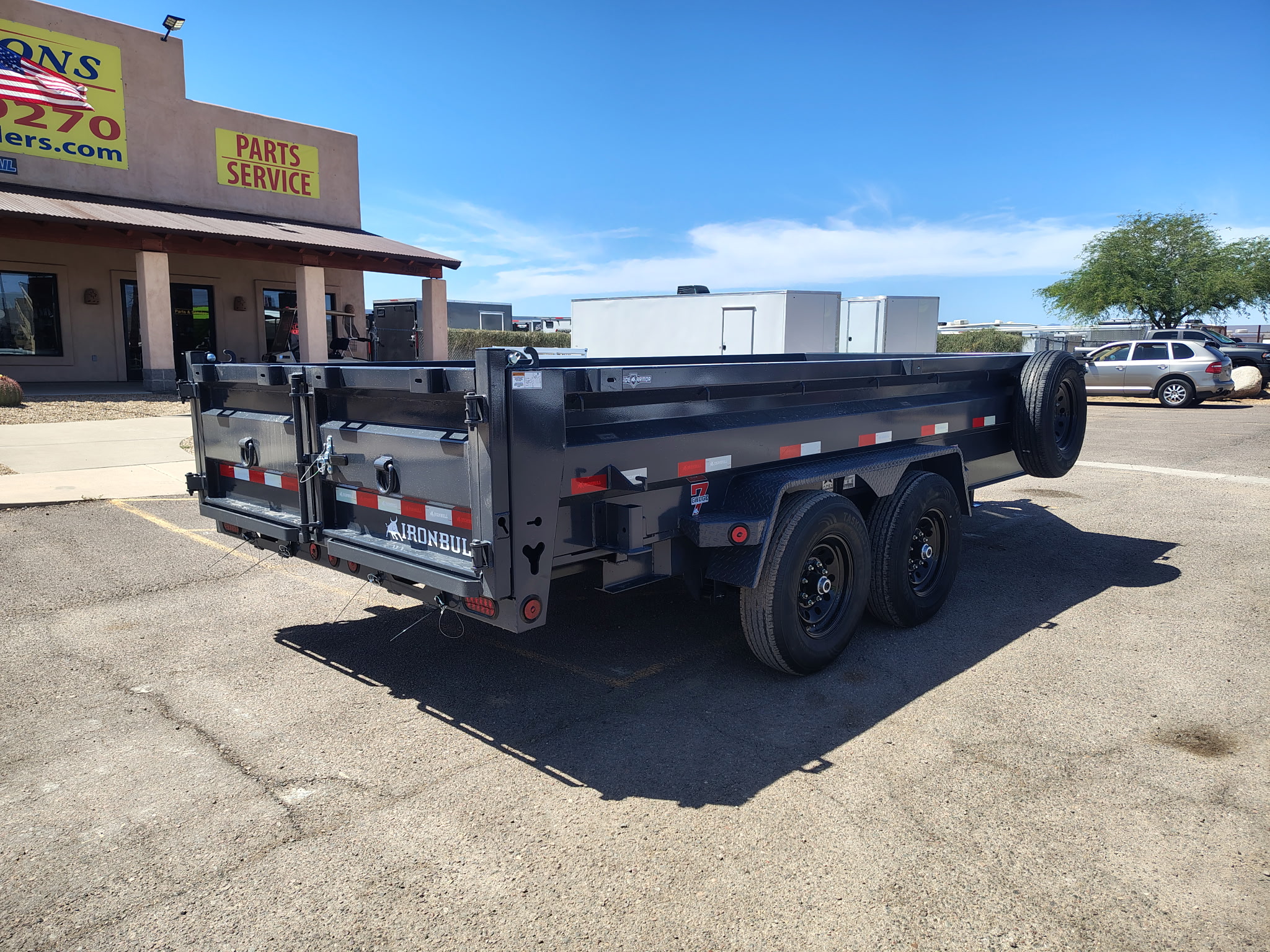 Norstar 16x83 Ironbull Tandem Axle Dump, 15K GVWR, 24" Sides - Stock #NST1455 - Image 3 of 11