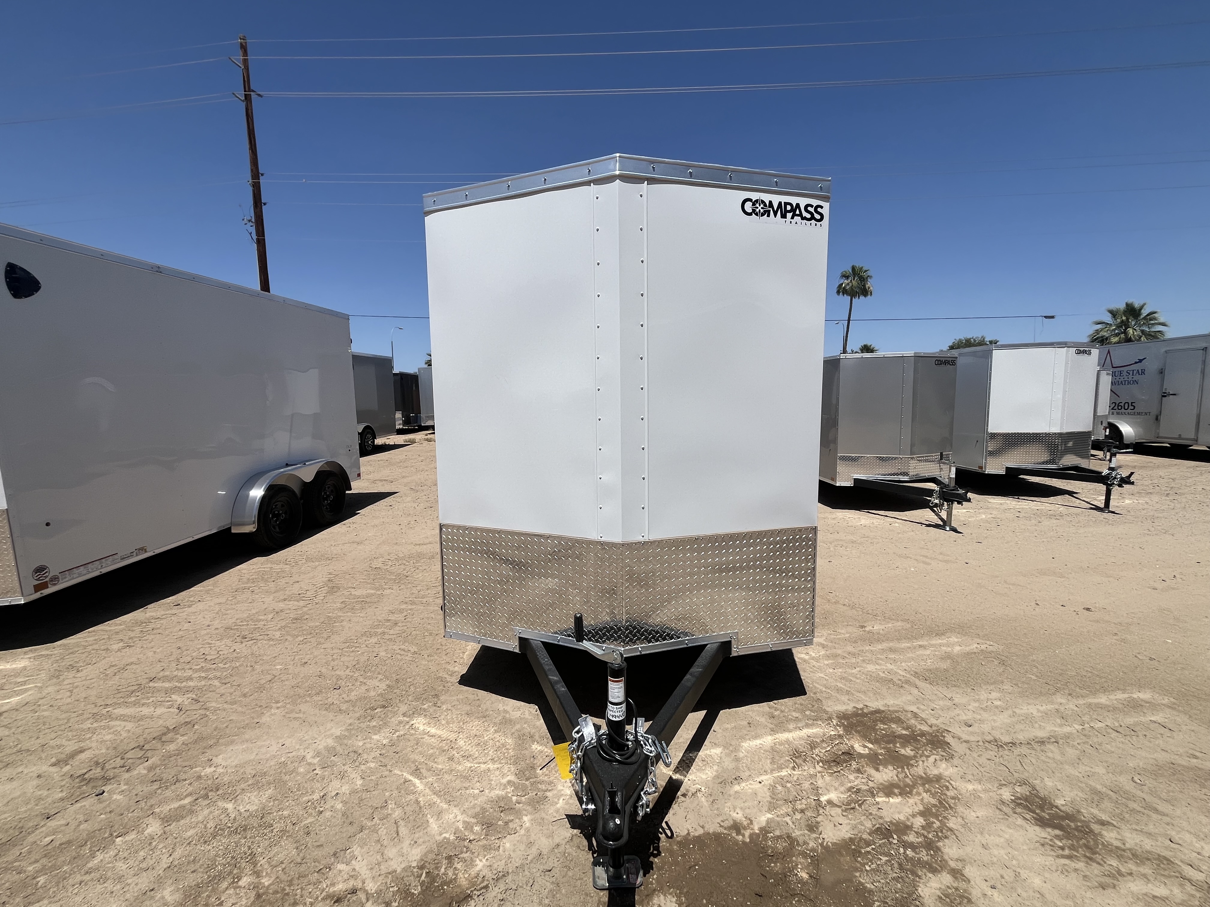 Compass 10x6 Indigo DLX, 3K GVWR, Ramp Door - Stock #CMP2855 - Image 9 of 9