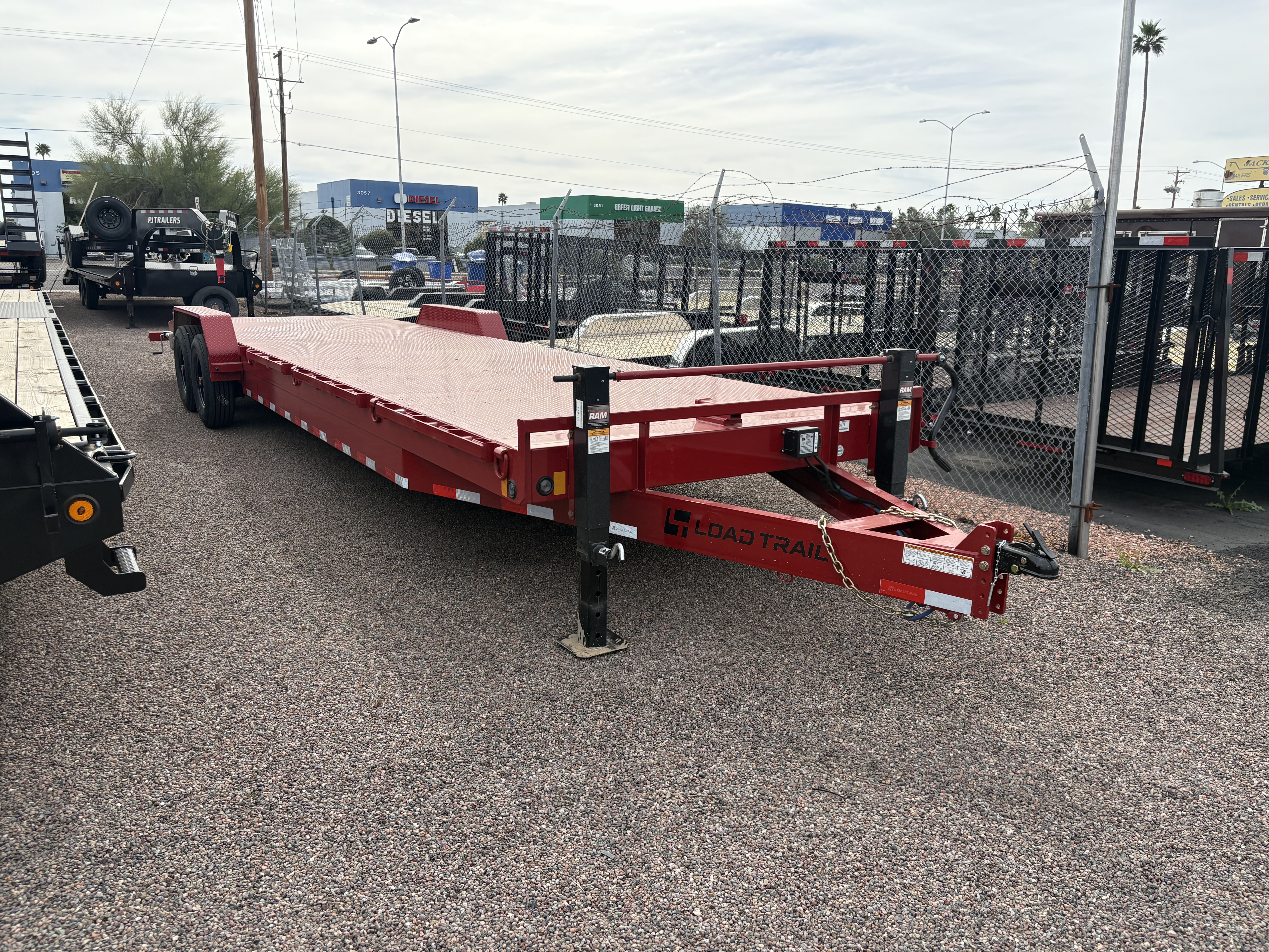 Load Trail 30x83 Tandem Axle, 16K GVWR, Carhauler, Slide in Ramps - Stock #LT969 - Image 1 of 4