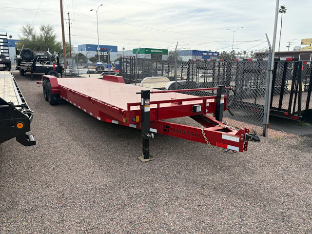 Load Trail 30'x83" Channel Frame Car Hauler w/ Slide-In Ramps