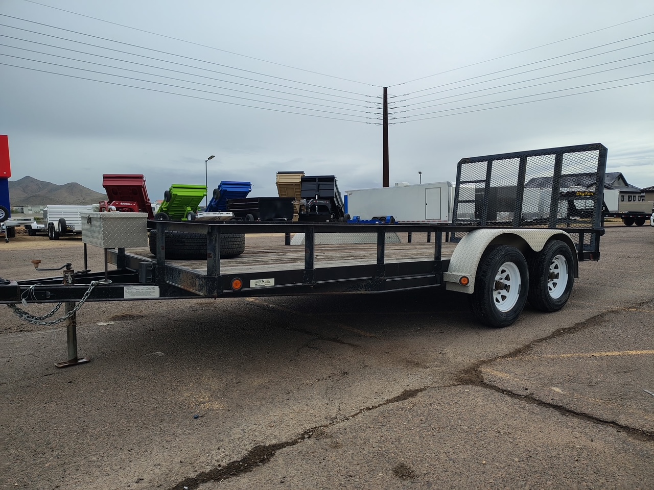 P.J. Trailers 16X83 Utility 7k GVWR - Stock #USD2804 - Image 2 of 4