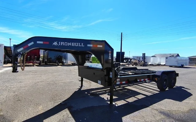 Iron Bull 14'x83" Gooseneck Roll-Off Dump Trailer (DBG)