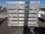 Sure-Trac 10x6 Aluminum Utility, 3K GVWR, Ramp Gate Stock #SR004 - Thumbnail 5
