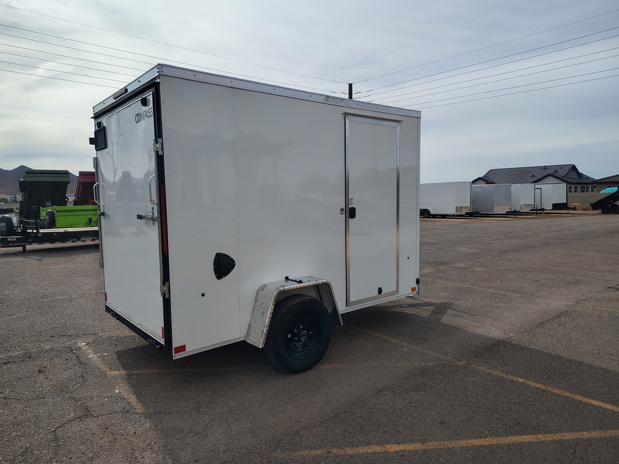 Compass 10x6 Indigo DLX, 3K GVWR, Ramp Door - Stock #CMP2863 - Image 3 of 7