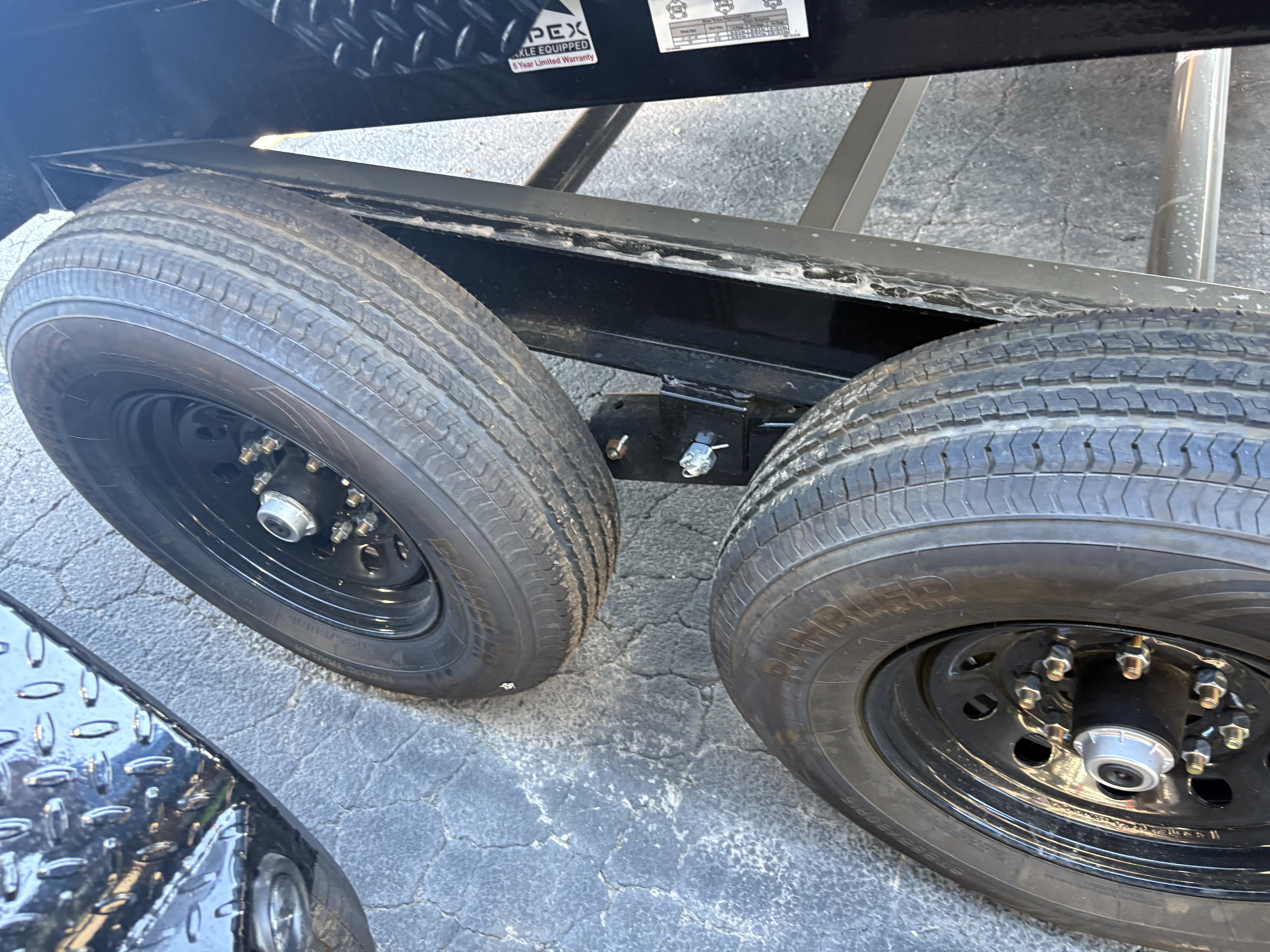 Norstar 14x83 IronBull Tandem Axle Dump, 15K GVWR, 36" Sides, Solar Charger, 14 Ply Tires - Stock #NST1272 - Image 6 of 8