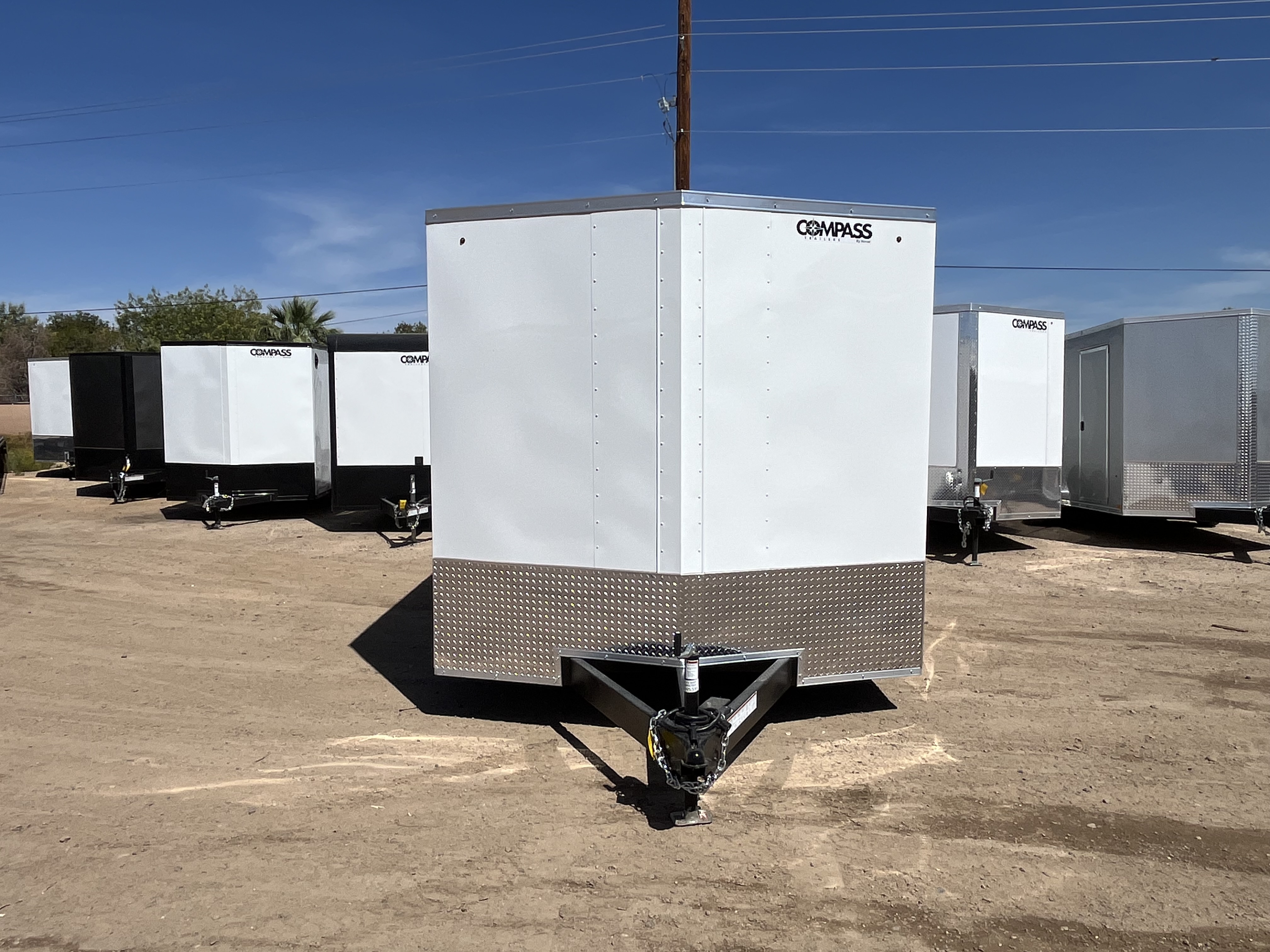 Compass 16x8.5 Indigo DLX, 7K GVWR, Ramp Door - Stock #CMP2807 - Image 7 of 10