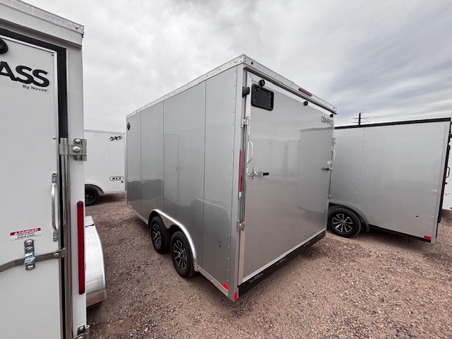 Compass 14x8.5 Jasper SE FT, 7K GVWR, 6" Extra Height, D-Ring, Ramp Door - Stock #CMP2759 - Image 3 of 5