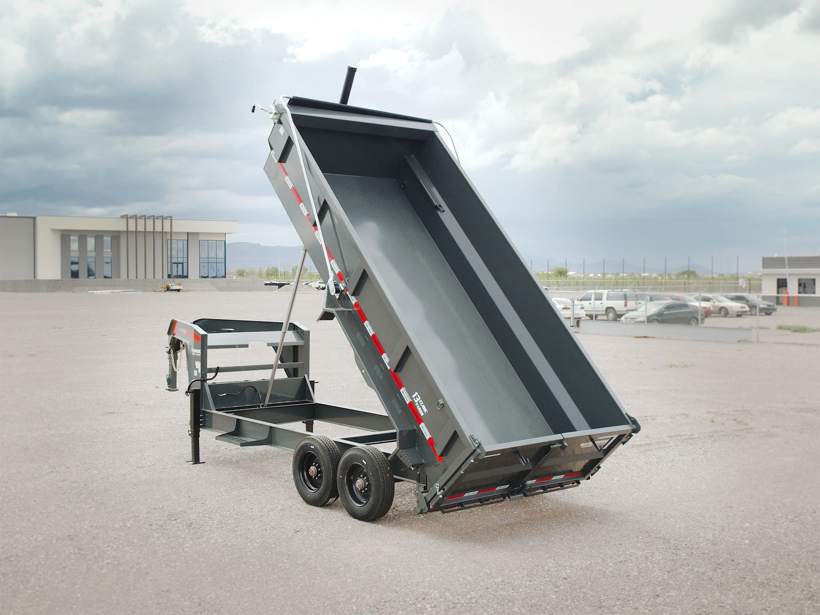 A-GDH — Gooseneck 20K Heavy Duty Dump Trailer - Image 6