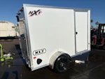 Alcom 10x6 All Aluminum XLT-P Enclosed, 3K GVWR, 72" Side Door, Ramp Door Stock #ALC271 - Thumbnail 3