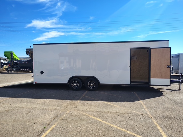 Compass 24x8.5 Indigo DLX Car Hauler, 10K GVWR, 6" Extra Height, Ramp Door - Stock #CMP2770 - Image 5 of 6