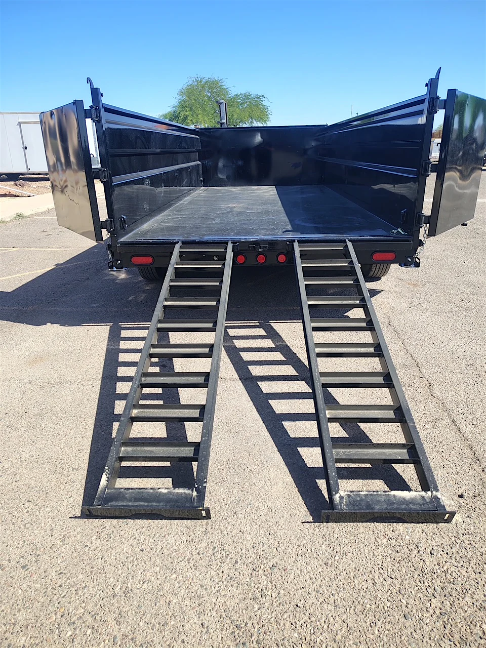 P.J. Trailers 16x83 Tandem Axle, 15,400 GVWR, Low Pro Dump, 36" Sides, 14 Ply Tires - Stock #PJD1684 - Image 6 of 9 P.J. Trailers 16x83 Tandem Axle, 15,400 GVWR, Low Pro Dump, 36" Sides, 14 Ply Tires - Stock #PJD1684 - Image 6 of 9